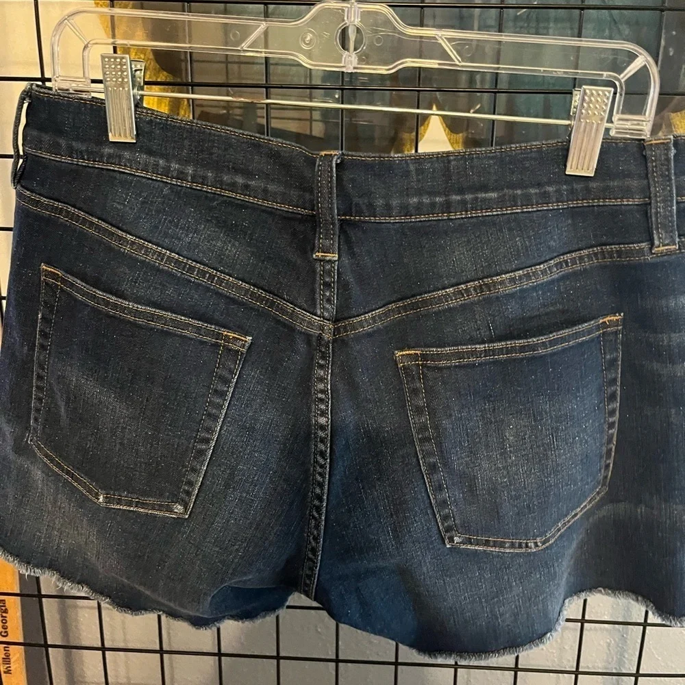 J. Crew Dark Blue Jean Shorts
